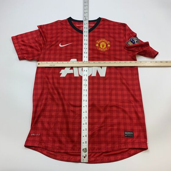 Nike Manchester United Home Jersey Men M Medium Red Soccer Football *Custom Name - Picture 8 of 15